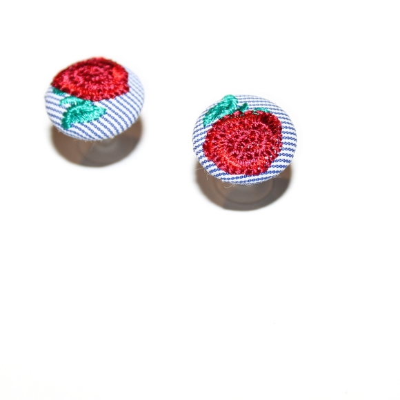 *2 for $15* Rose Bud Stud Earrings - Picture 3 of 5